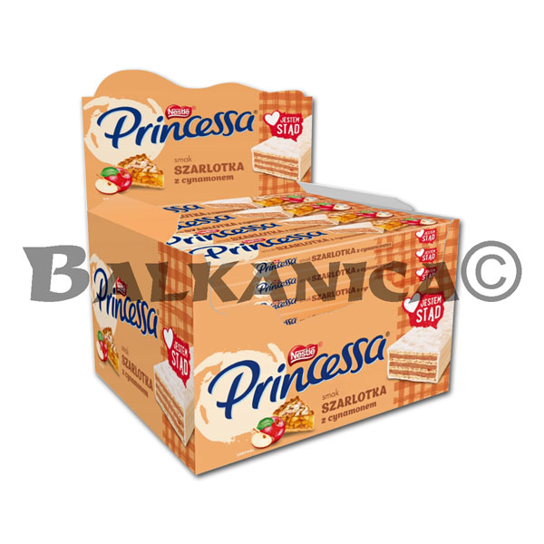 40 Г ВАФЛИ СО ВКУСОМ ЯБЛОЧНОГО ПИРОГА С КОРИЦЕЙ ПРИНЦЕССА