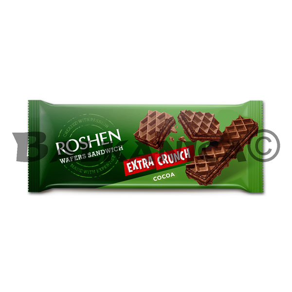 142 G WAFERS SANDWICH CRUNCH COCOA ROSHEN