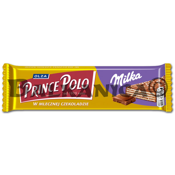 45 G WAFERS MILKA PRINCE POLO