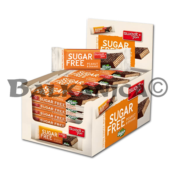 30 G VAFLA FASTATSI I PORTOKAL CON COBERTURA BEZ ZAHAR SWEET+