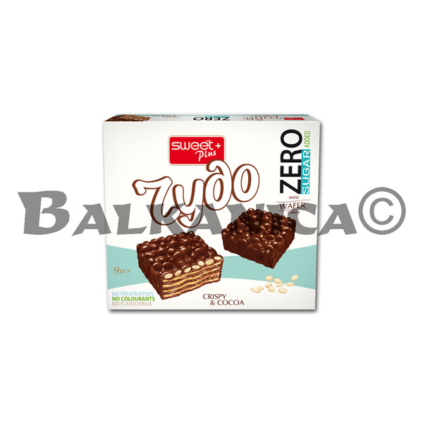 100 G VAFLENI TORTICHKI KRISPI I GLAZURA BEZ ZAHAR RYDO