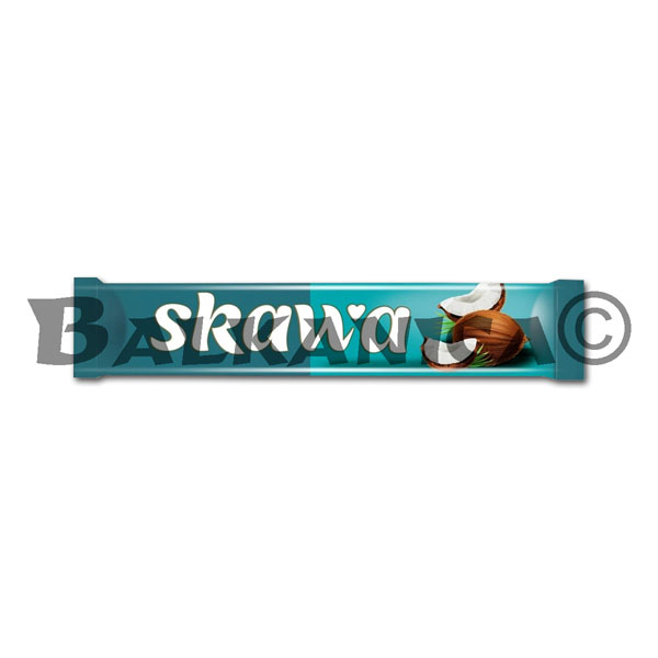 50 G BARQUILLO DE COCO CUBIERTO DE CHOCOLATE CON LECHE SKAWA