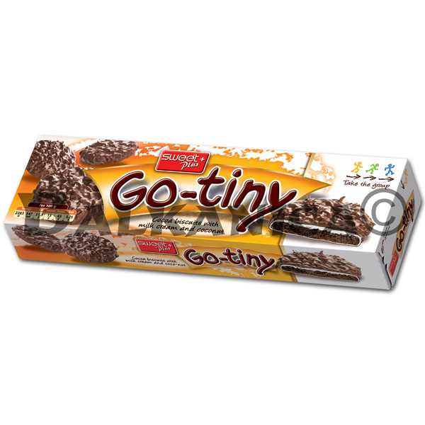 130 G BISCUITI CIOCOLATA SI COCOS GO-TINY SWEET+