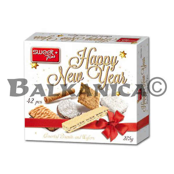 285 GR GALLETAS SURTIDAS HAPPY NEW YEAR SWEET+ 285 GR GALLETAS SURTIDAS HAPPY NEW YEAR SWEET+