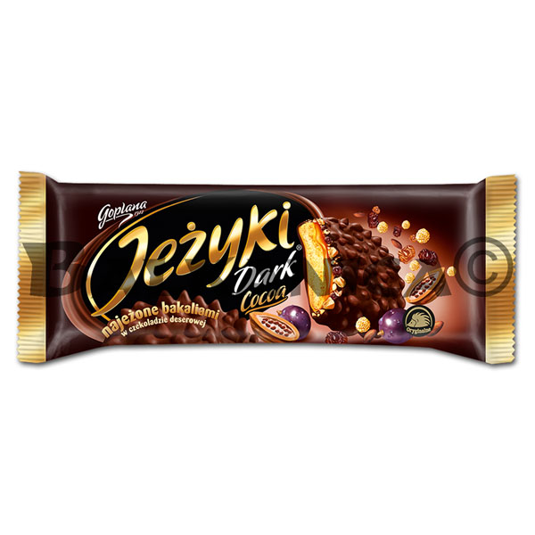 140 G GALLETAS JEZYKI CACAO OSCURO GOPLANA 140 G GALLETAS JEZYKI CACAO OSCURO GOPLANA
