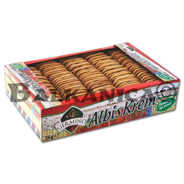 2 KG GALLETAS VAINILLA CON CREMA DE CHOCOLATE CUARESMA ALBIS KREM GERMINO 2 KG GALLETAS VAINILLA CON CREMA DE CHOCOLATE CUARESMA ALBIS KREM GERMINO