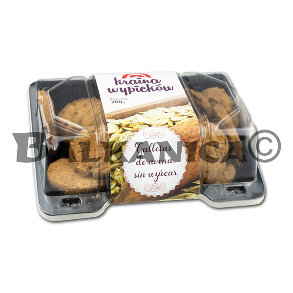 200 G GALLETAS DE AVENA SIN AZUCAR KRAINA WYPIEKOW 200 G GALLETAS DE AVENA SIN AZUCAR KRAINA WYPIEKOW