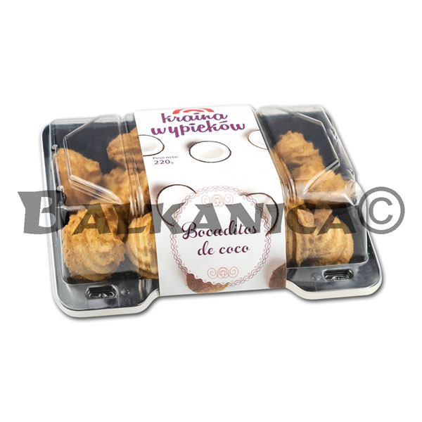 220 G GALLETAS CON COCO KRAINA WYPIEKOW 220 G GALLETAS CON COCO KRAINA WYPIEKOW