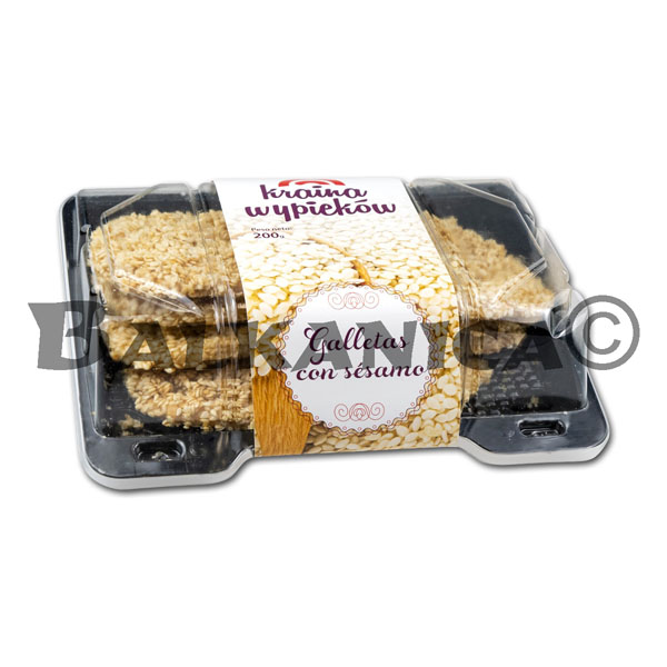 200 G GALLETAS CON SESAMO KRAINA WYPIEKOW 200 G GALLETAS CON SESAMO KRAINA WYPIEKOW