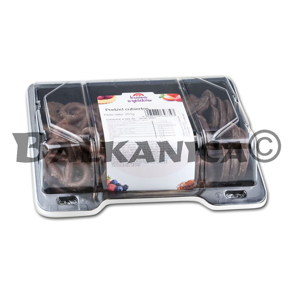 250 G GALLETAS PRETZEL GLAZURA GLASEADO KRAINA WYPIEKOW 250 G GALLETAS PRETZEL GLAZURA GLASEADO KRAINA WYPIEKOW