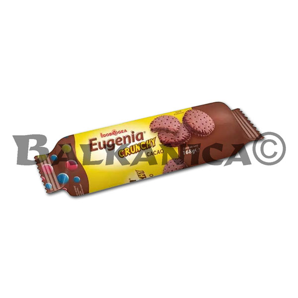 168 G BISCUITS COCOA CRUNCH EUGENIA