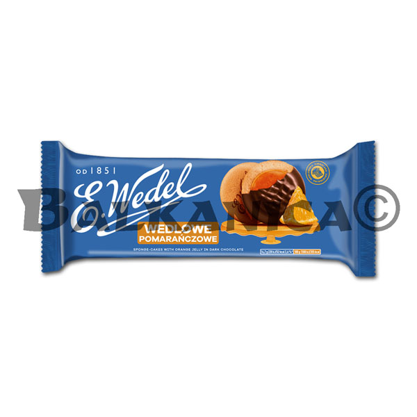 147 G GALLETAS CON CHOCOLATE Y GELATINA NARANJA WEDLOWE WEDEL 147 G GALLETAS CON CHOCOLATE Y GELATINA NARANJA WEDLOWE WEDEL