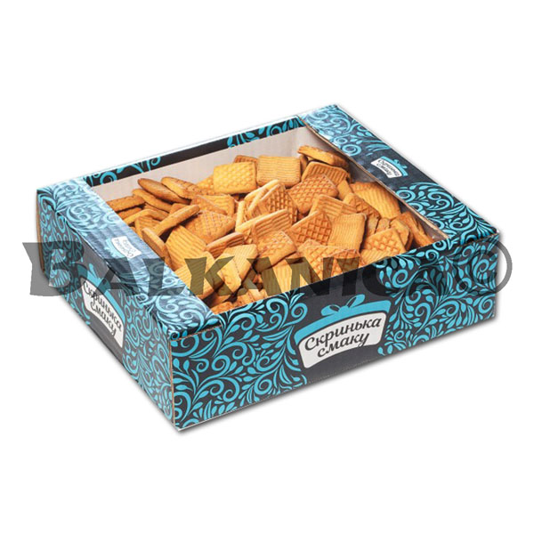 1 КГ ПЕЧЕНЬЯ МИНИ ЛИМОННОЕ СКРИНЬКА СМАКУ