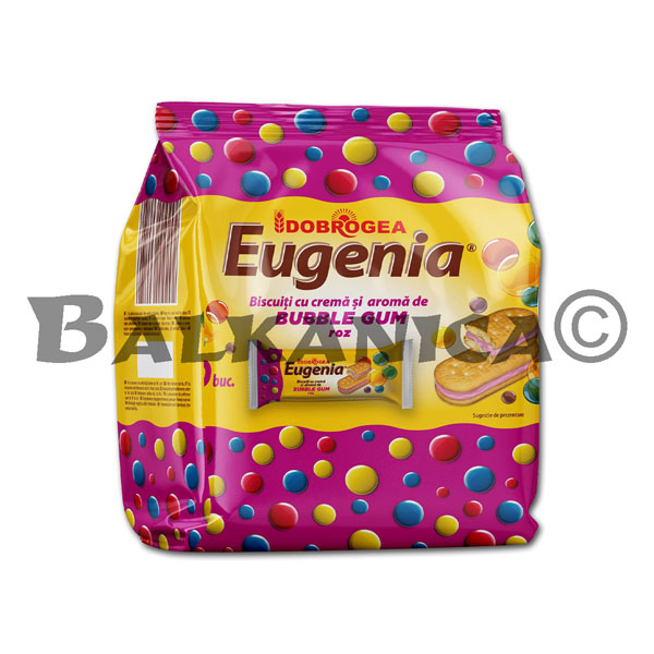 360 G GALLETAS CON CREMA Y AROMA DE CHICLE PACK FAMILIAR EUGENIA