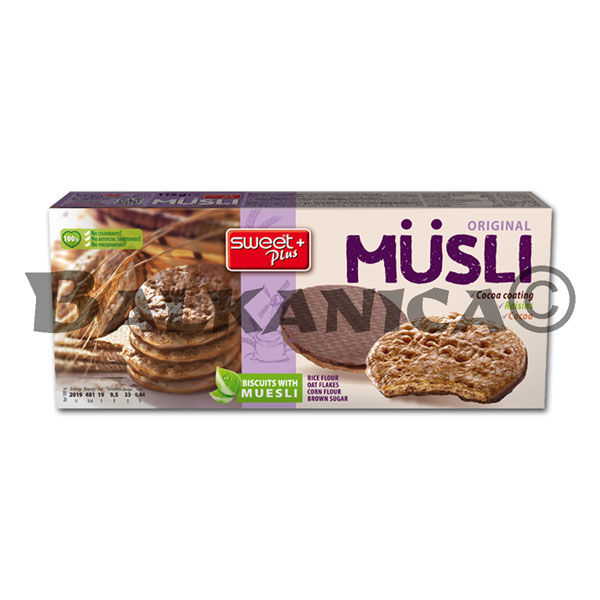 115 G BISKVITI KAKAO I GLAZURA ORIGINAL MUSLI SWEET+