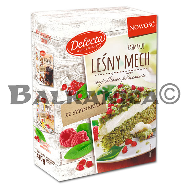 410 G MEZCLA PARA PASTEL ESPINACAS MUSGO DEL BOSQUE DELECTA 410 G MEZCLA PARA PASTEL ESPINACAS MUSGO DEL BOSQUE DELECTA