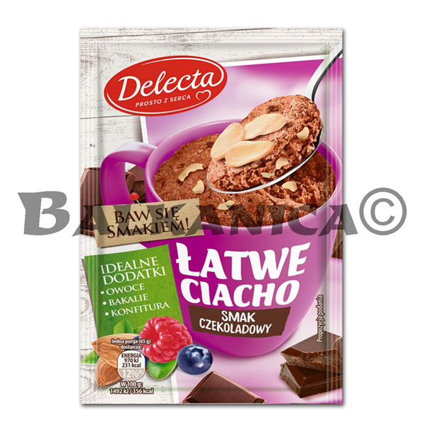 50 GR MEZCLA PARA PASTEL CON SABOR CHOCOLATE DELECTA 50 GR MEZCLA PARA PASTEL CON SABOR CHOCOLATE DELECTA