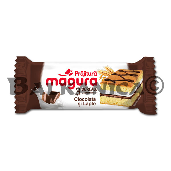 30 G PASTEL 3 CEREALES CHOCOLATE&LECHE MAGURA 30 G PASTEL 3 CEREALES CHOCOLATE&LECHE MAGURA