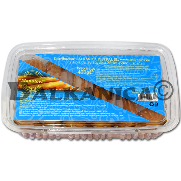 400 GR TURKISH SWEETS TULUMBICHKI MANOLOVI 400 GR TURKISH SWEETS TULUMBICHKI MANOLOVI