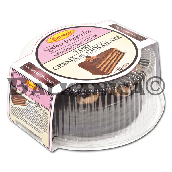 600 G TARTA CREMA DE CHOCOLATE BOROMIR 600 G TARTA CREMA DE CHOCOLATE BOROMIR