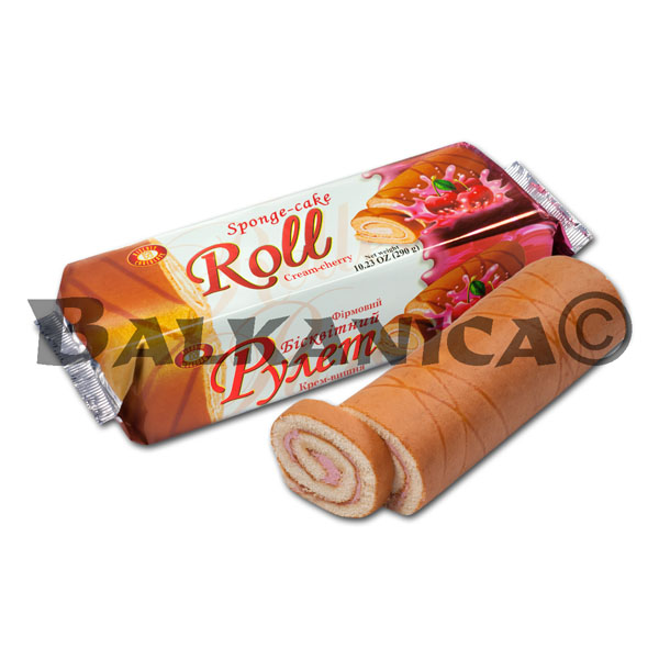 290 G ROLLO DE BIZCOCHO CREMA GUINDA FIRMENNY BISCUIT CHOCOLATE