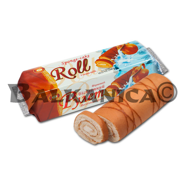 290 G ROLLO DE BIZCOCHO CON CREMA LECHE FIRMENNY BISCUIT CHOCOLATE