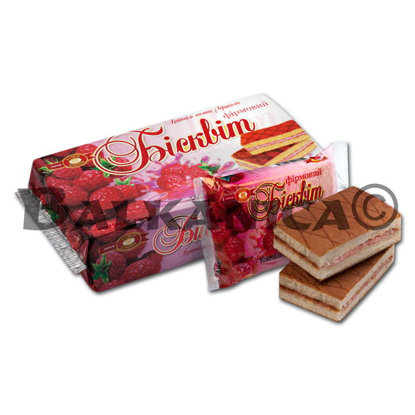 330 G BISKVIT FIRMENNY KOKTEIL POLUNYTSIA Z VERSHKAMY BISCUIT CHOCOLATE