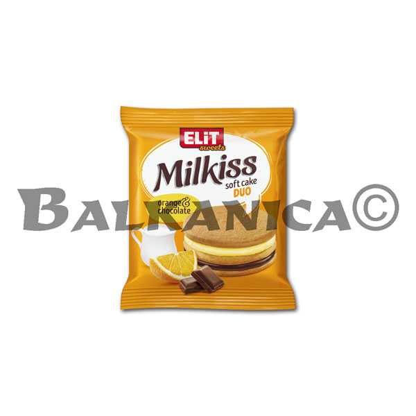 42 G PASTEL DUO SABOR NARANJA Y CHOCOLATE MILKISS OVI&SARI