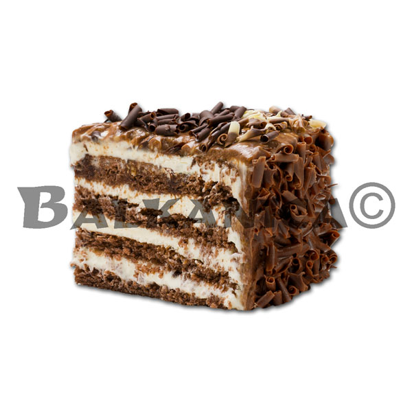 TORTA (8 X 130 G) DEN I NOSHT S BELGIISKI MLECHEN I BYAL SHOKOLAD DANIELI