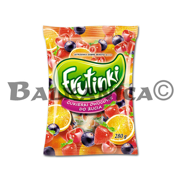 280 GR CARAMELOS MASTICABLES FRUTINKI JUTRZENKA DOBRE MIASTO 280 GR CARAMELOS MASTICABLES FRUTINKI JUTRZENKA DOBRE MIASTO