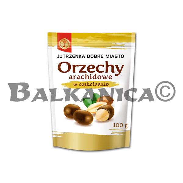 100 GR CACAHUETES EN CHOCOLATE JUTRZENKA DOBRE MIASTO 100 GR CACAHUETES EN CHOCOLATE JUTRZENKA DOBRE MIASTO