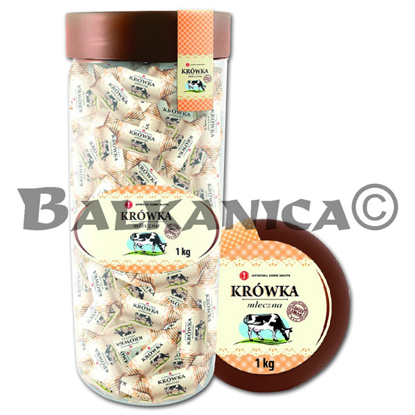 1 KG CARAMELOS MASTICABLES DE LECHE VAQUITA JUTRZENKA DOBRE MIASTO 1 KG CARAMELOS MASTICABLES DE LECHE VAQUITA JUTRZENKA DOBRE MIASTO