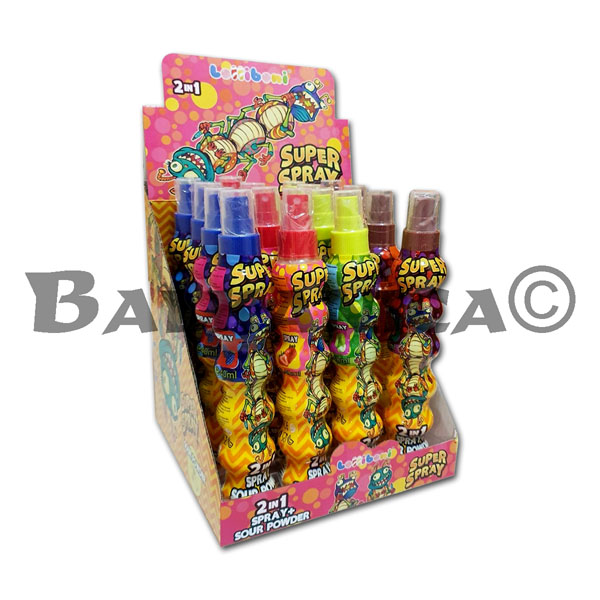 80 G CARAMELOS LIQUIDOS SUPER SPRAY LOLLIBONI