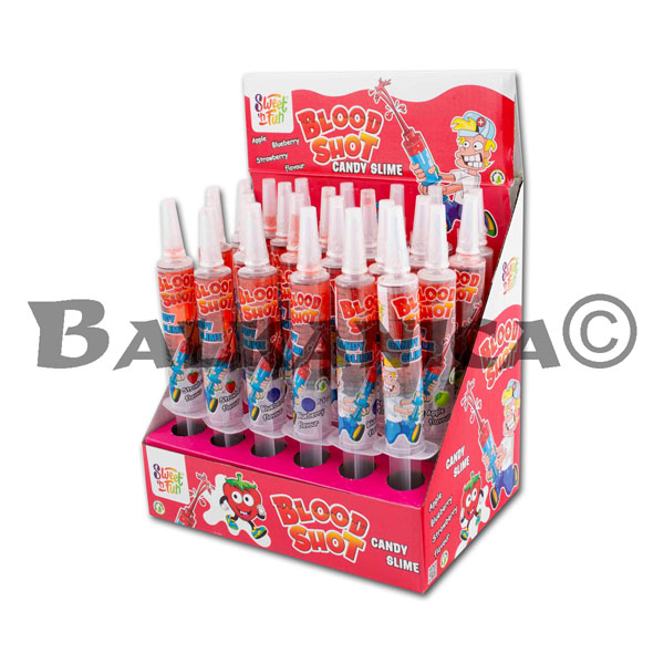 20 G CANDY BLOODY SHOTS HALLOWEEN SWEET AND FUN