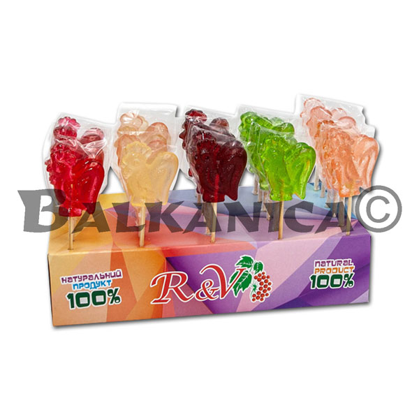 15 G CARAMEL LOLLIPOP PETUSHOK R&V