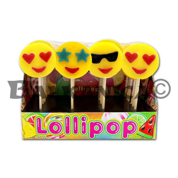 30 G CARAMEL LOLLIPOP STAR SMILES R&V