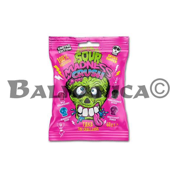 60 Г КИСЛЫЕ ЛЕДЕНЦЫ МЕНДЕС КРАШ АРГО