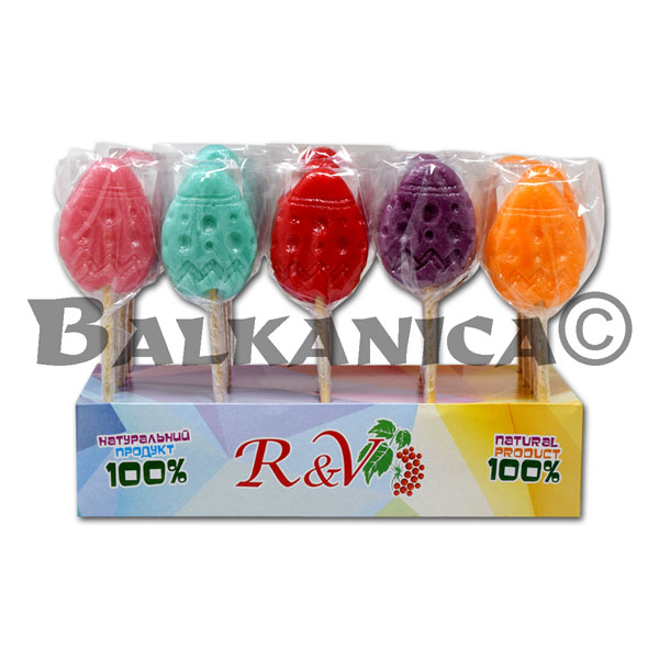 20 G CARAMEL LOLLIPOP EASTER EGG R&V