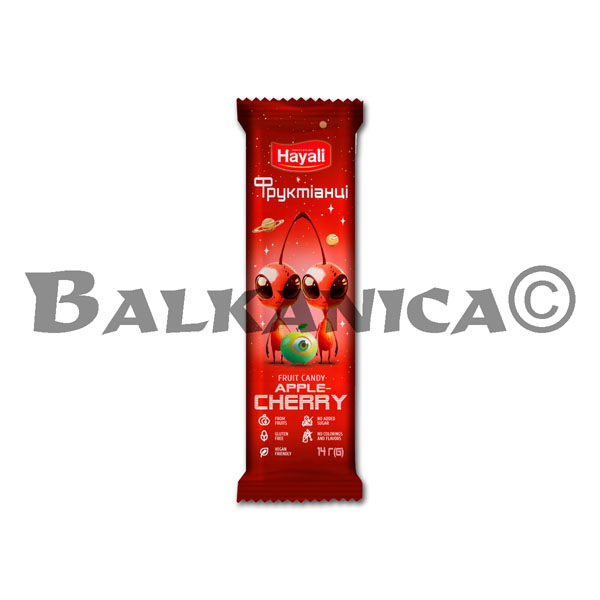 14 G CANDY FRUIT APPLE CHERRY HAYALI
