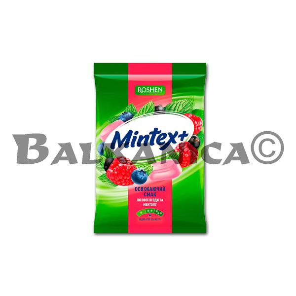 140 G CARAMELOS FRUTOS DEL BOSQUE MINTEX+ ROSHEN