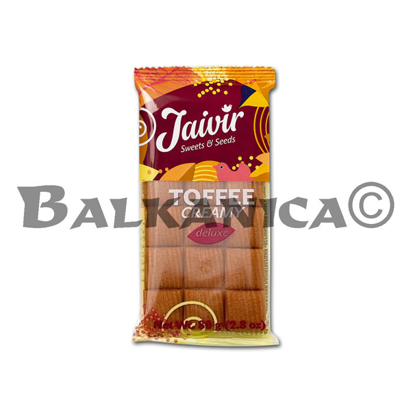 80 G BAR TOFFE CREAM LUKS JAIVIR