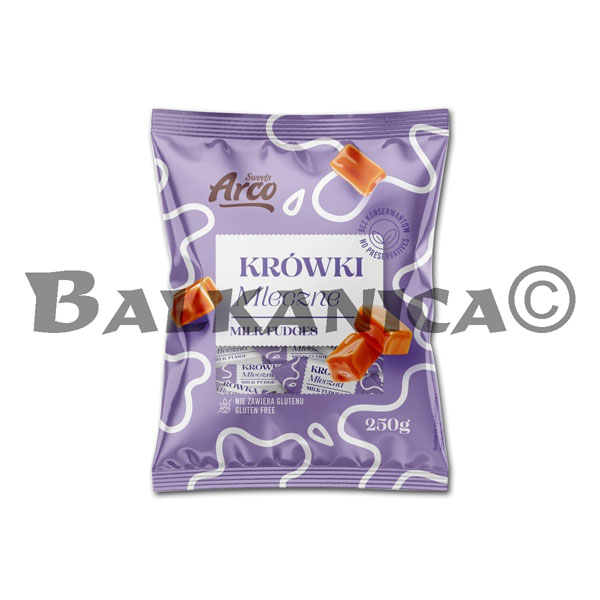250 G MILK FUDGES ARCO