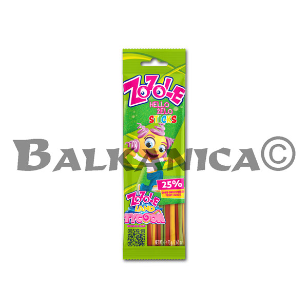75 G GOMINOLAS ESPAGUETI ZOZOLE
