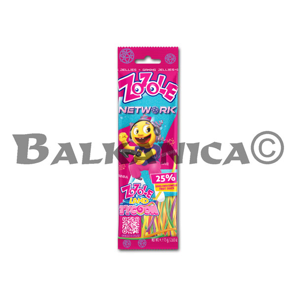 75 G GOMINOLAS RED DE COLORES ZOZOLE