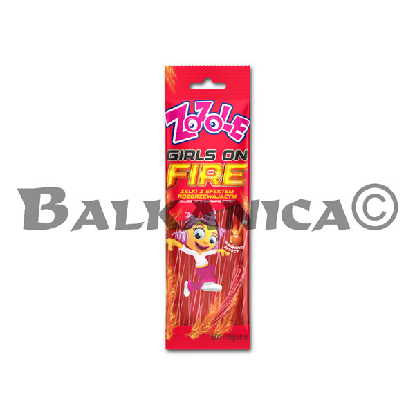 75 G GOMINOLAS CON EFECTO FUEGO ZOZOLE