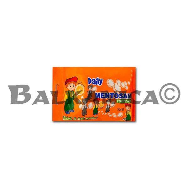 50 G MENTOSAN PORTOCALA DAILY
