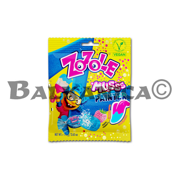 75 G CARAMELOS PICA PICA SABOR A FRAMBUESA PAINTER ZOZOLE