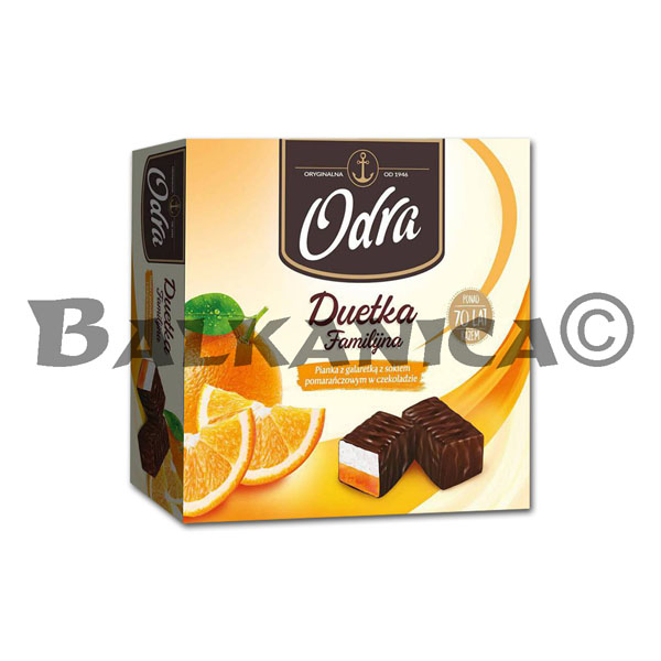 400 G BOMBONES MALVAVISCO VAINILLA Y NARANJA DUETKA ODRA 400 G BOMBONES MALVAVISCO VAINILLA Y NARANJA DUETKA ODRA
