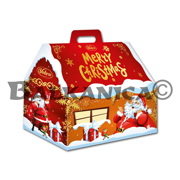 200 G BOMBONES DE MAZAPAN CASITA FELIZ NAVIDAD VOBRO 200 G BOMBONES DE MAZAPAN CASITA FELIZ NAVIDAD VOBRO
