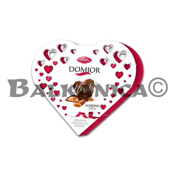 111 G CHOCOLATE CANDIES WITH ALMONDS DOMIOR AVK
